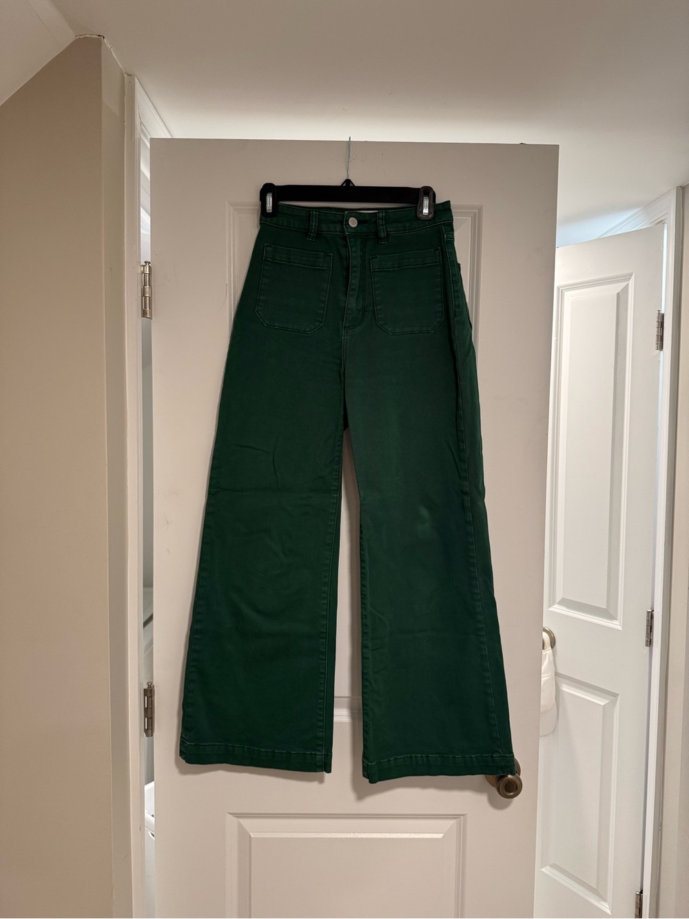 ROLLA'S green sailor jeans